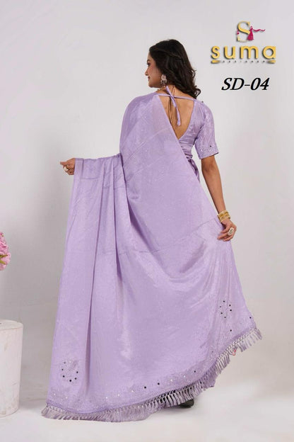 Sd 01 To Sd 011 Suma Designer Swarovski Sarees Wholesaler Gujarat