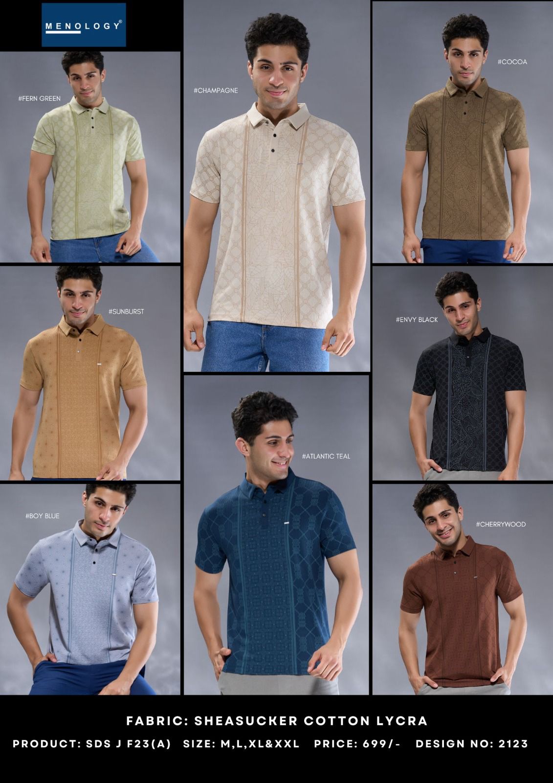 Sds J F23 Vol 2123 Menology Cotton Mens Tshirts Exporter Ahmedabad