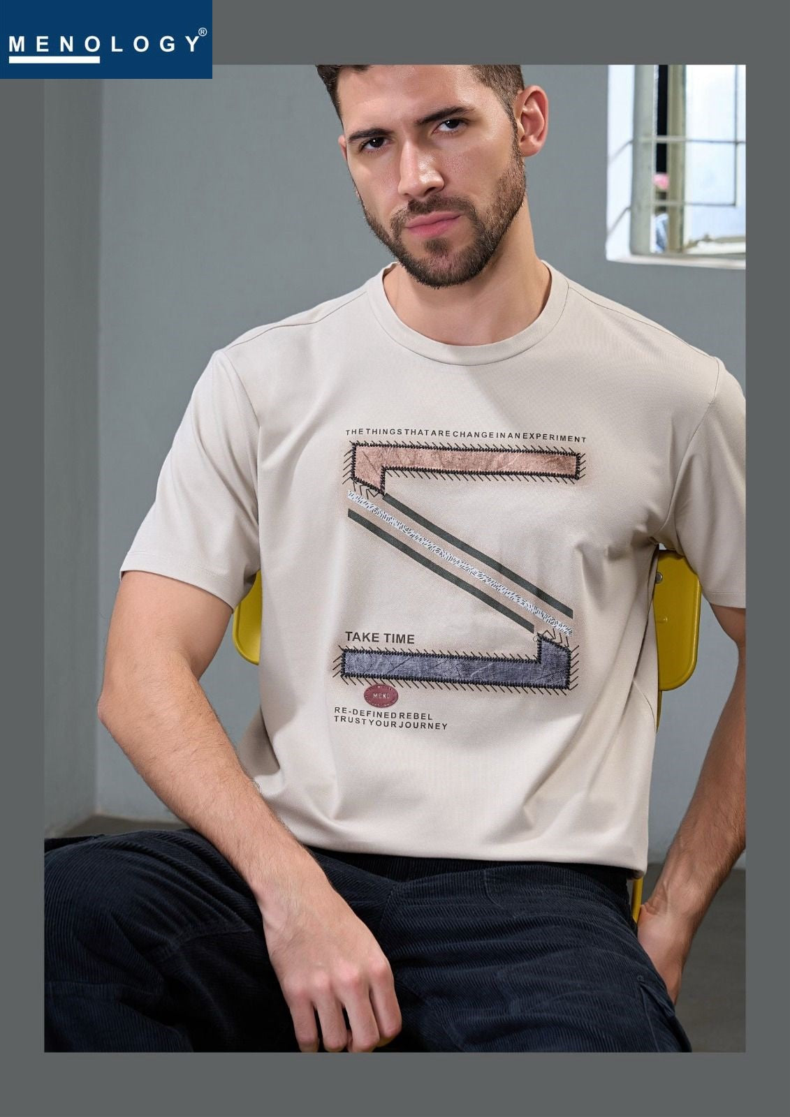 Sds J F25 B Menology Tencil Mens Tshirts Supplier India