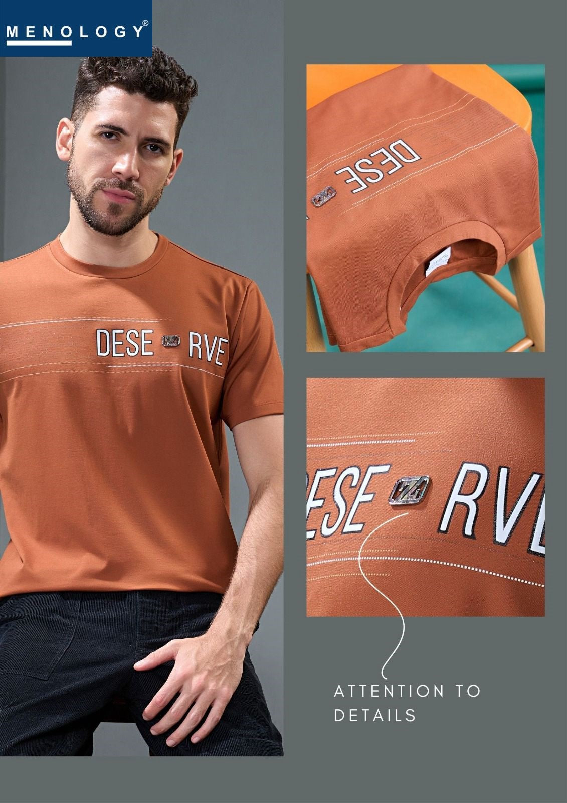 Sds J F25 B Menology Tencil Mens Tshirts Supplier India