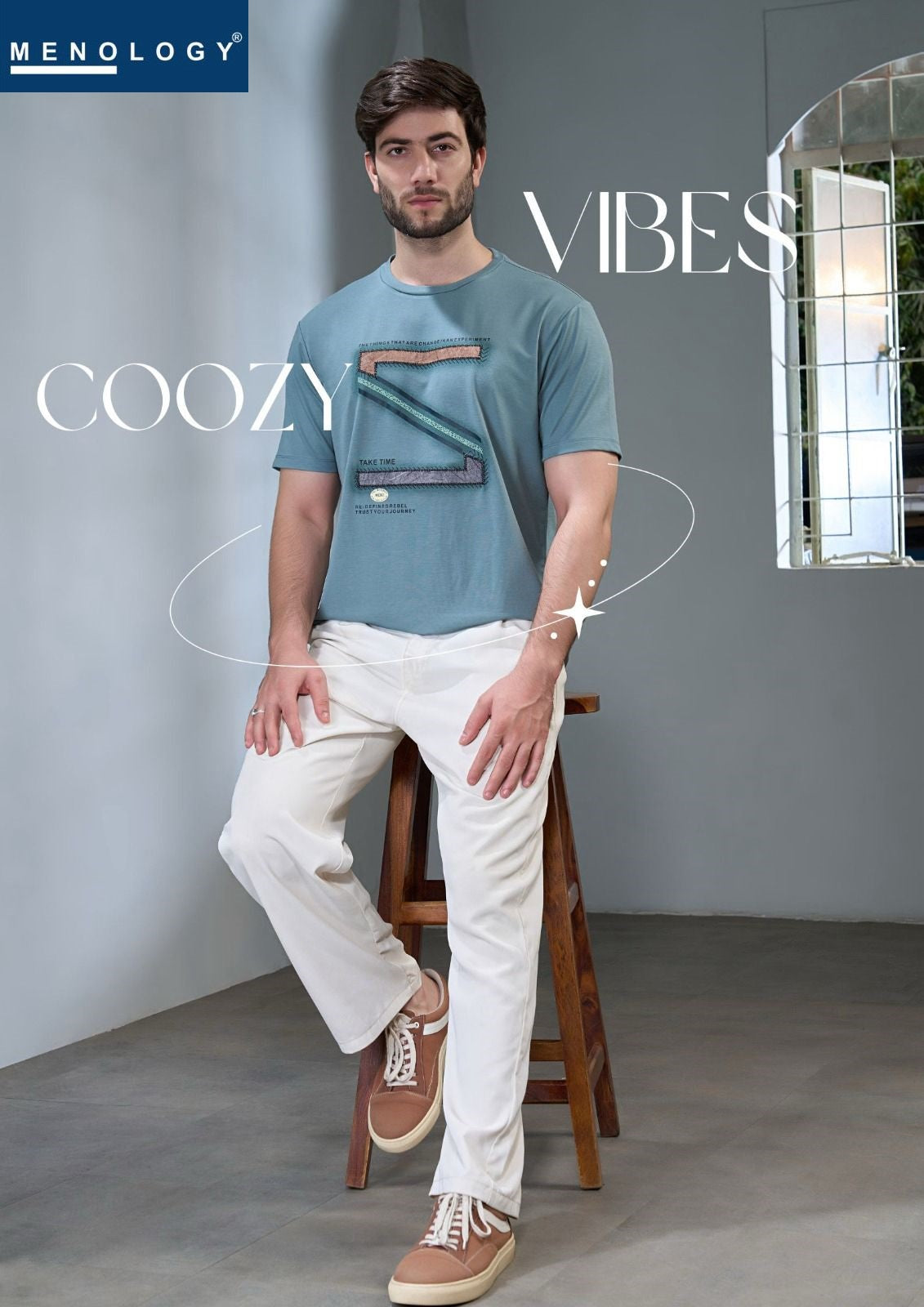 Sds J F25 B Menology Tencil Mens Tshirts Supplier India