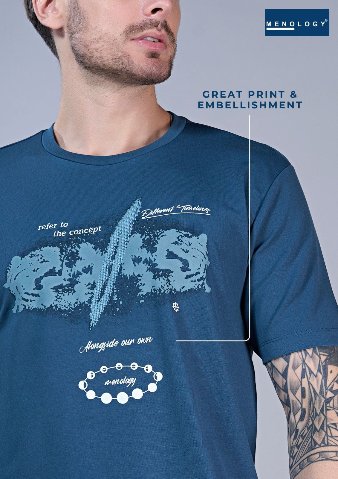 Sds J F26 C Dn 2453 Menology Tencil Lycra Mens Tshirts Wholesale Rate