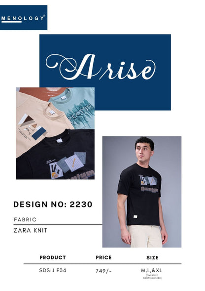 Sds J F 34 Menology Knit Mens Tshirts Wholesale Rate