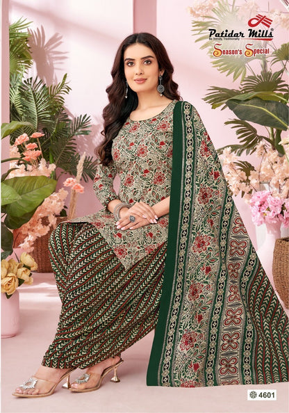 Season Special Vol 46 Patidar Mills Cotton Dress Material Exporter Ahmedabad