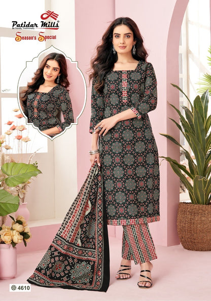 Season Special Vol 46 Patidar Mills Cotton Dress Material Exporter Ahmedabad
