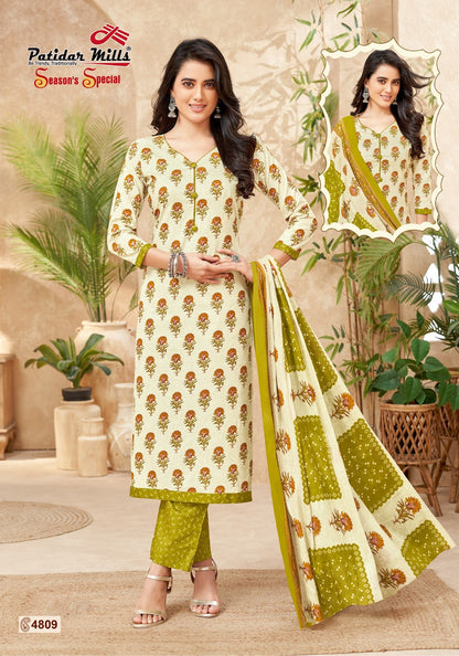 Seasons Special Vol 48 Patidar Mills Cotton Dress Material Manufacturer Gujarat