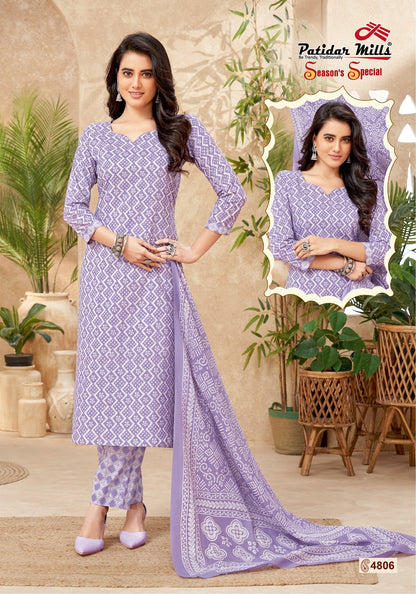 Seasons Special Vol 48 Patidar Mills Cotton Dress Material Manufacturer Gujarat