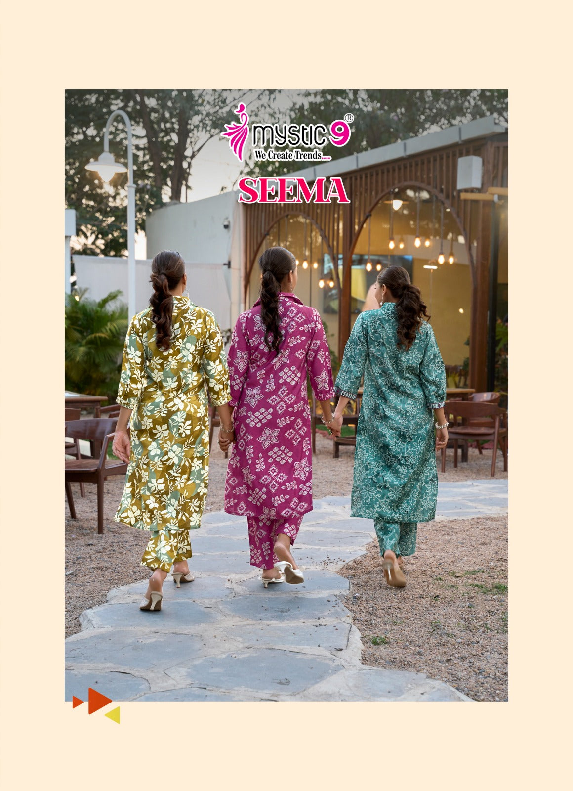 Seema Vol 1 Mystic 9 Vertican Co Ord Set Manufacturer Gujarat