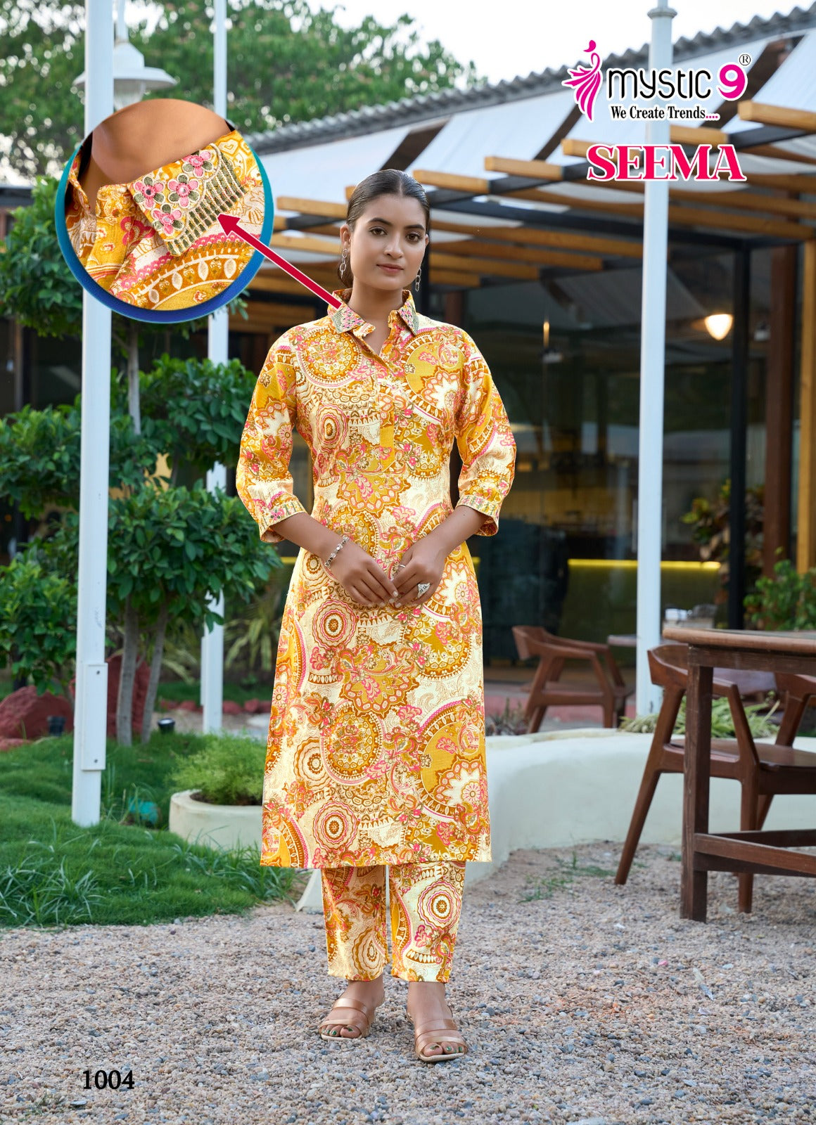 Seema Vol 1 Mystic 9 Vertican Co Ord Set Manufacturer Gujarat