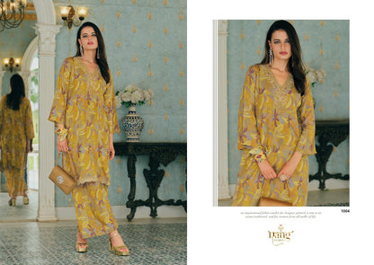 Seena Rang Fashion Pure Muslin Co Ord Set Wholesale Price