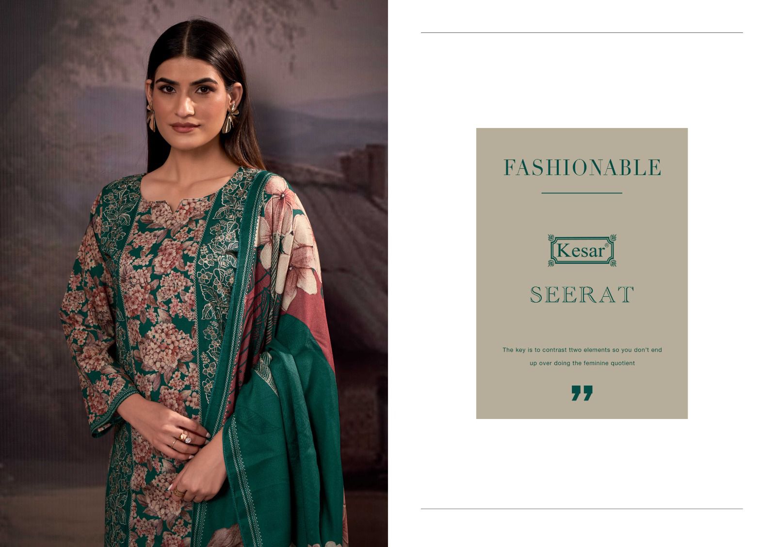 Seerat 31001 Kesar Pashmina Suits Wholesale Rate