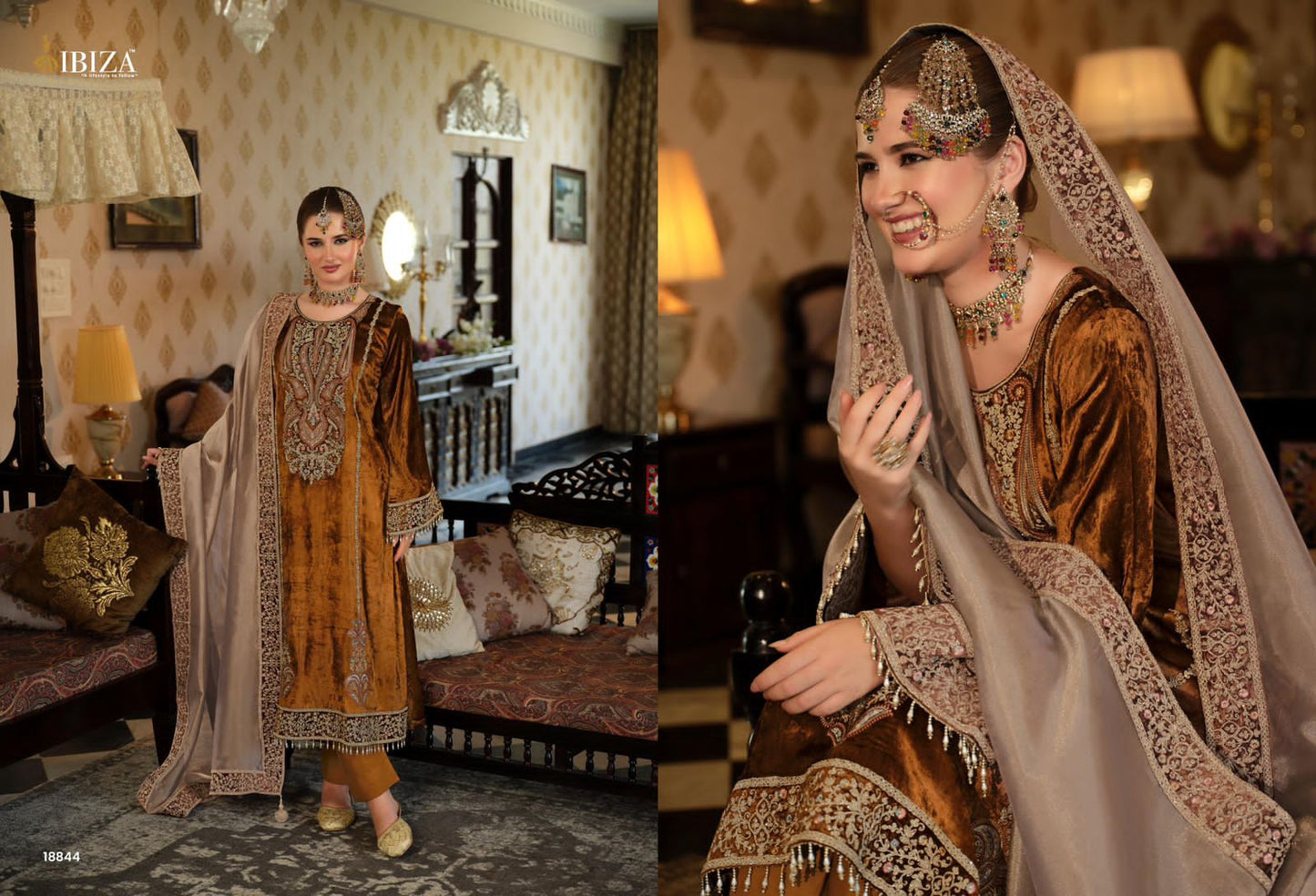 Seerat Ibiza Velvet Suits Exporter Ahmedabad