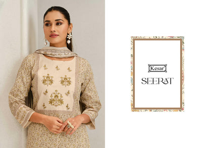 Seerat Kesar Viscose Pashmina Suits Supplier Gujarat