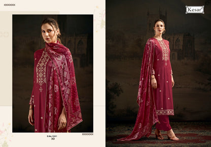 Sehej Kesar Viscose Pashmina Suits Exporter India