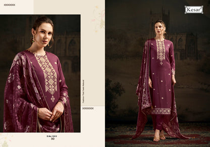 Sehej Kesar Viscose Pashmina Suits Exporter India