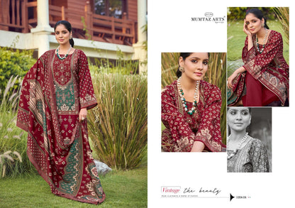 Seher Silk Mumtaz Arts Pure Viscose Muslin Karachi Salwar Suits Supplier India