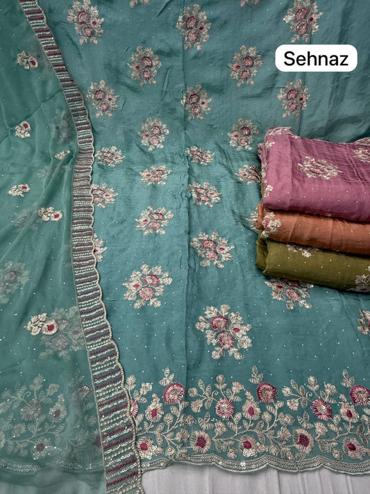 Sehnaz  Nayandeep Viscose Salwar Suits Manufacturer Gujarat