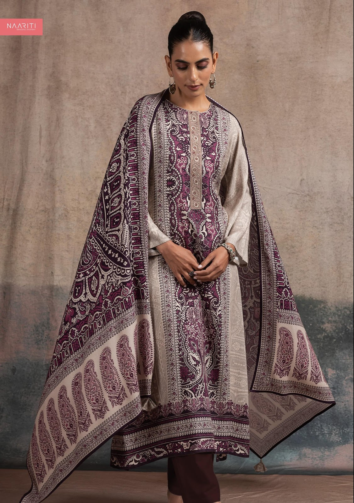 Sehneez Naariti Pashmina Suits Exporter