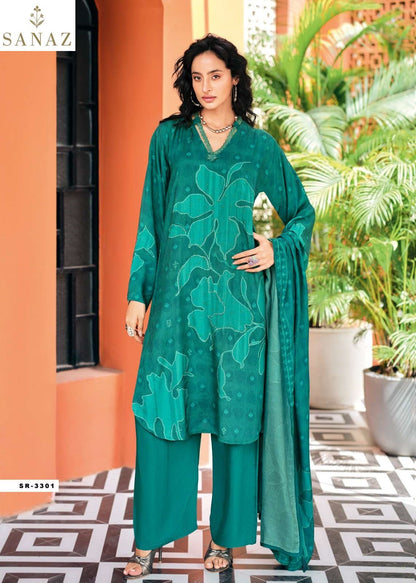 Sehr Sanaz Viscose Muslin Pant Style Suits Manufacturer