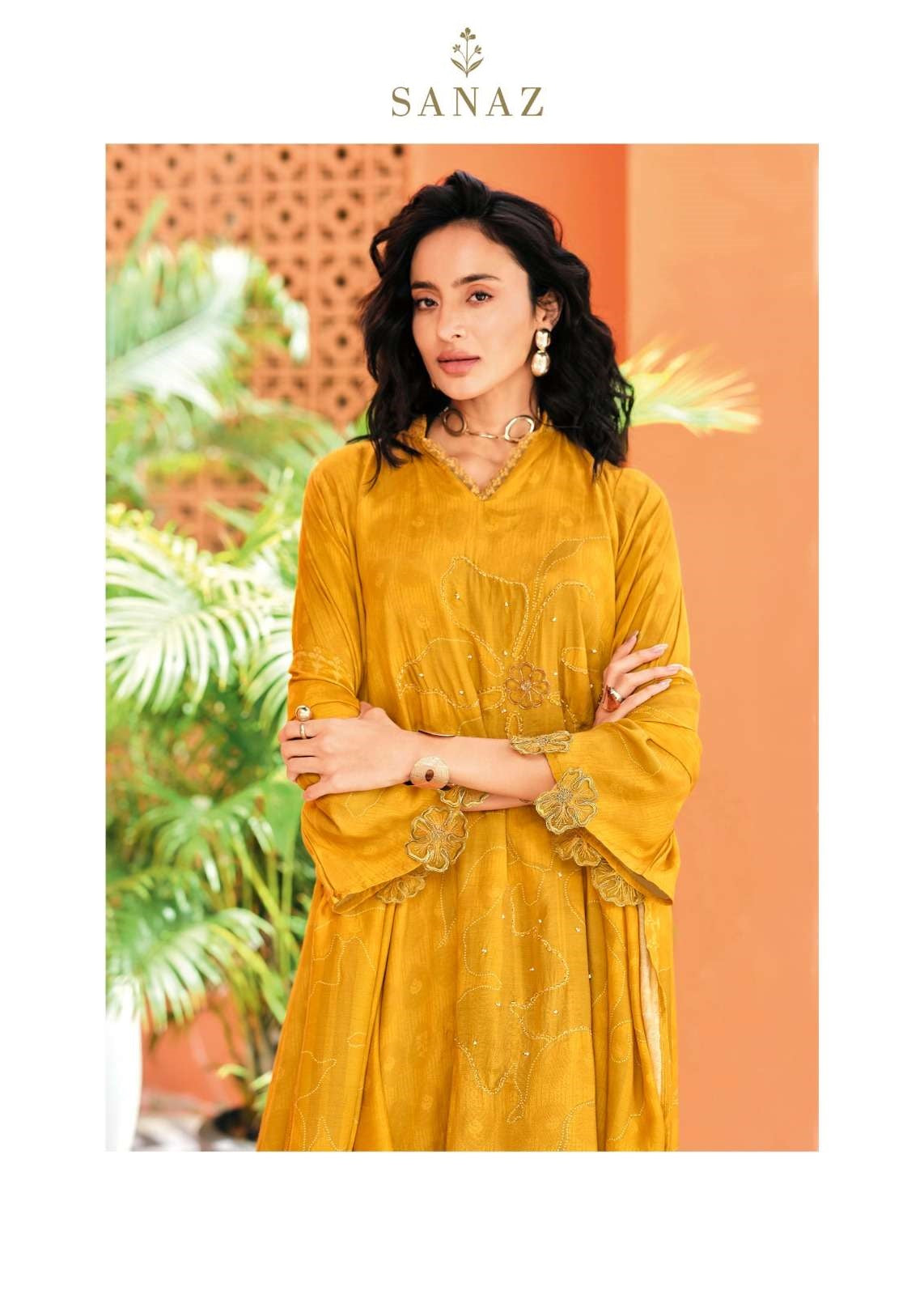 Sehr Sanaz Viscose Muslin Pant Style Suits Manufacturer