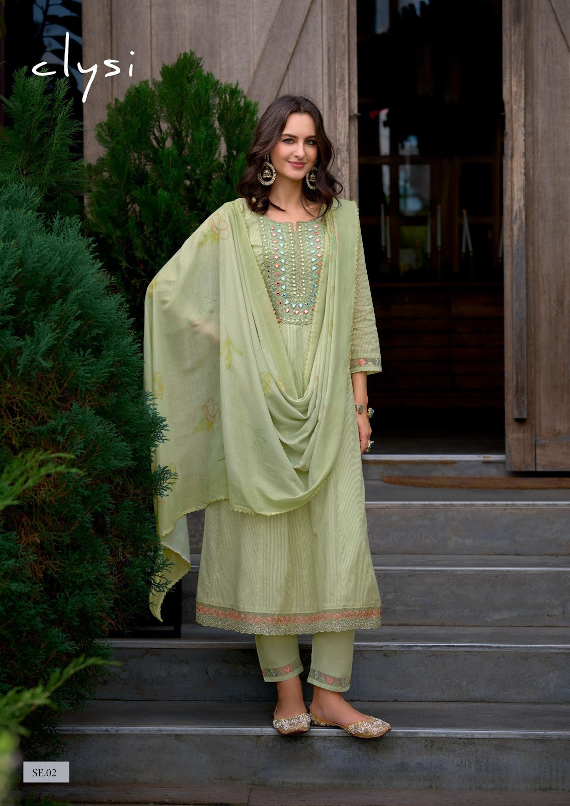 Sehra Clysi Cotton Readymade Suits Manufacturer Ahmedabad