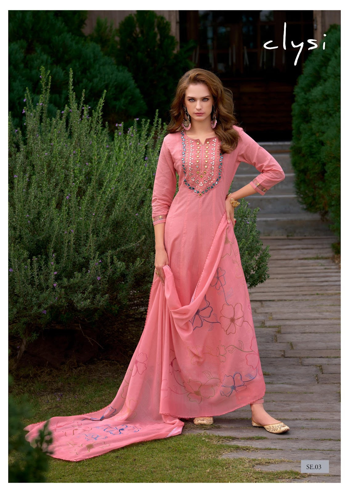 Sehra Clysi Cotton Readymade Suits Manufacturer Ahmedabad