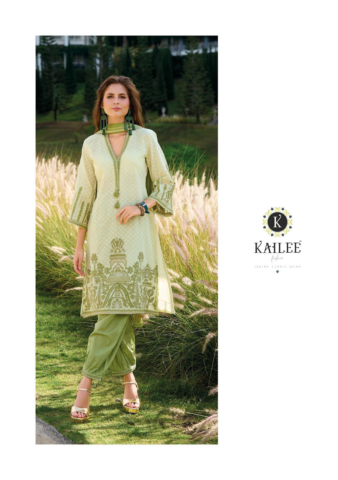Sehra Kailee Fashion Cotton Afghani Readymade Suit Wholesaler