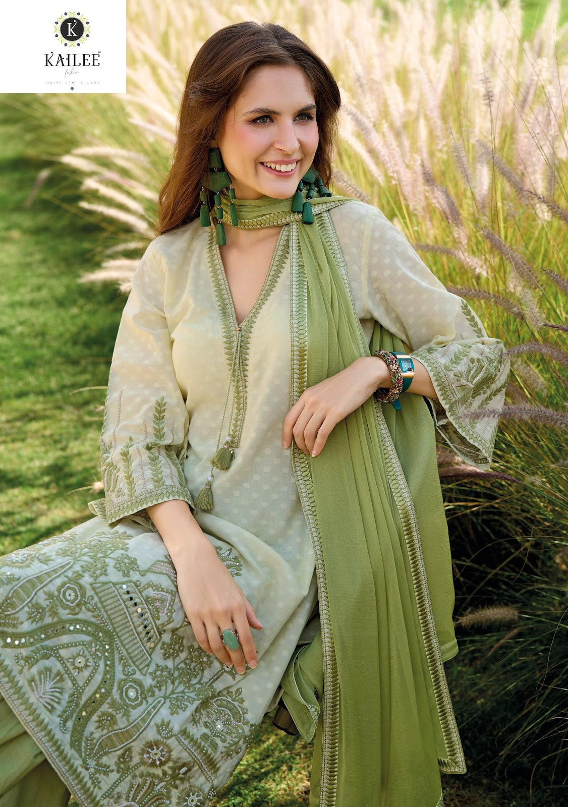 Sehra Kailee Fashion Cotton Afghani Readymade Suit Wholesaler