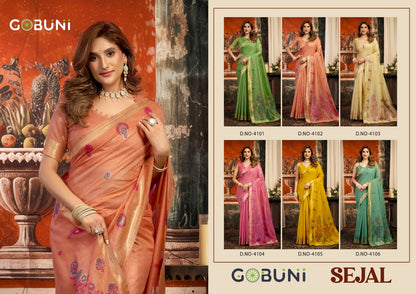 Sejal Gobuni Pure Cotton Sarees Manufacturer