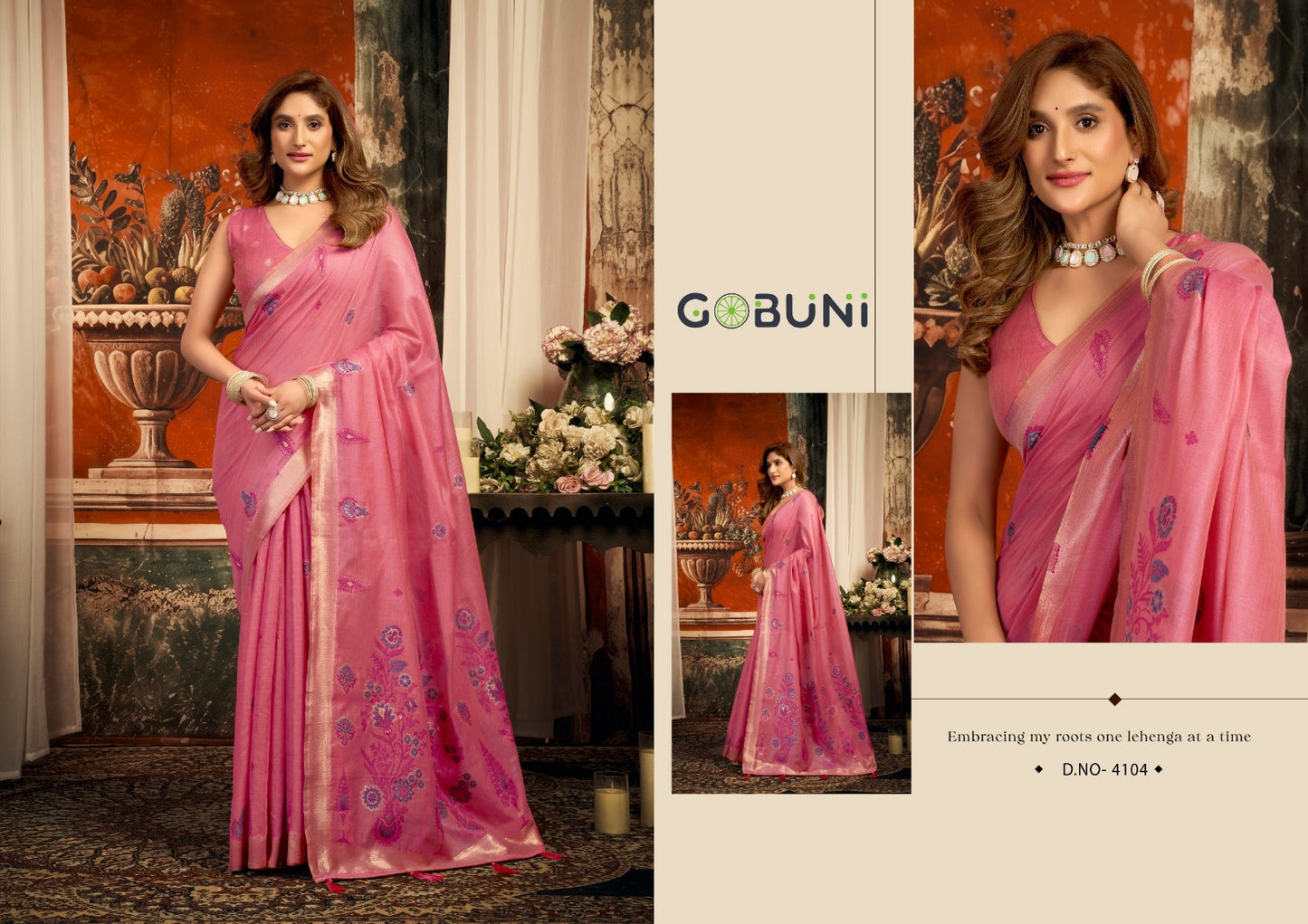 Sejal Gobuni Pure Cotton Sarees Manufacturer