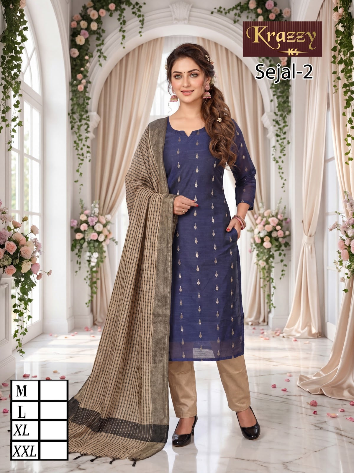 Sejal Krazzy Kanha Silk Readymade Pant Style Suits Wholesale