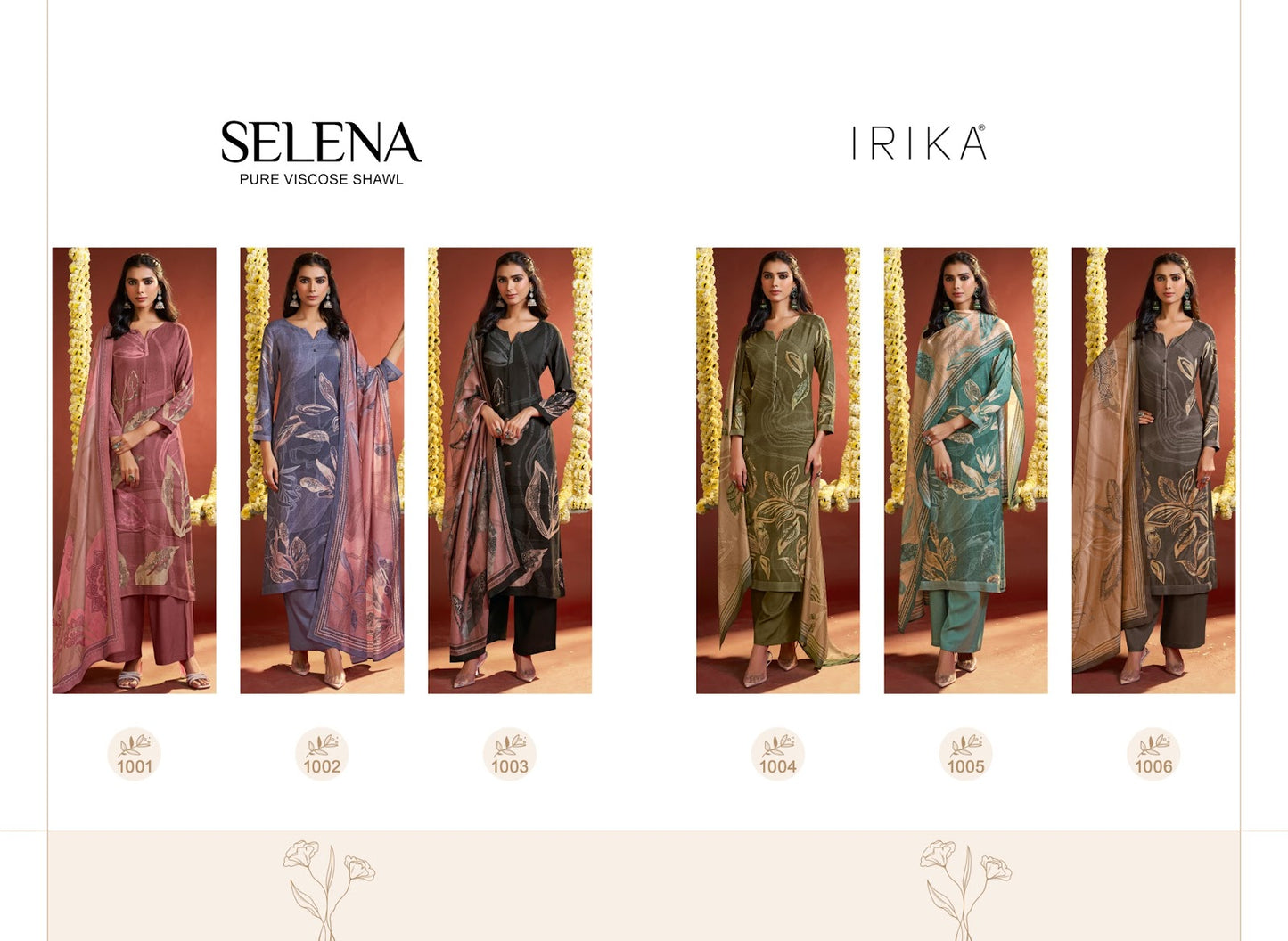 Selena Irika Pashmina Suits Supplier Gujarat