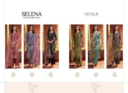Selena Irika Pashmina Suits Supplier Gujarat