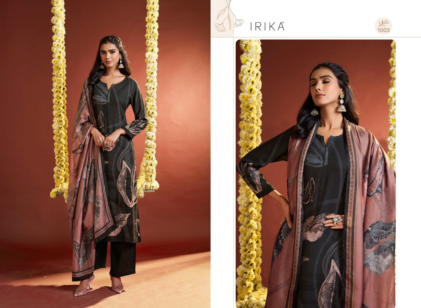 Selena Irika Pashmina Suits Supplier Gujarat