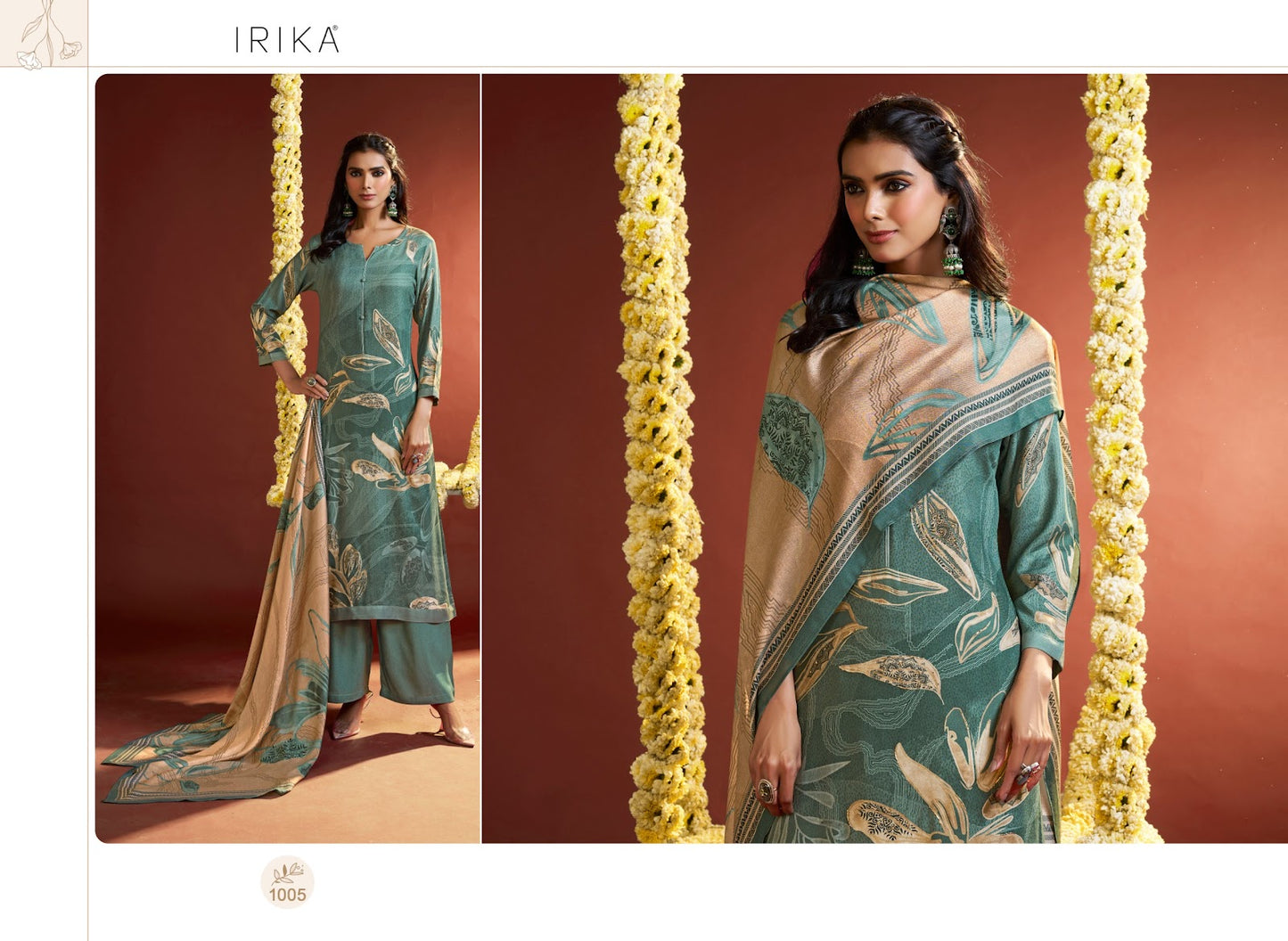 Selena Irika Pashmina Suits Supplier Gujarat