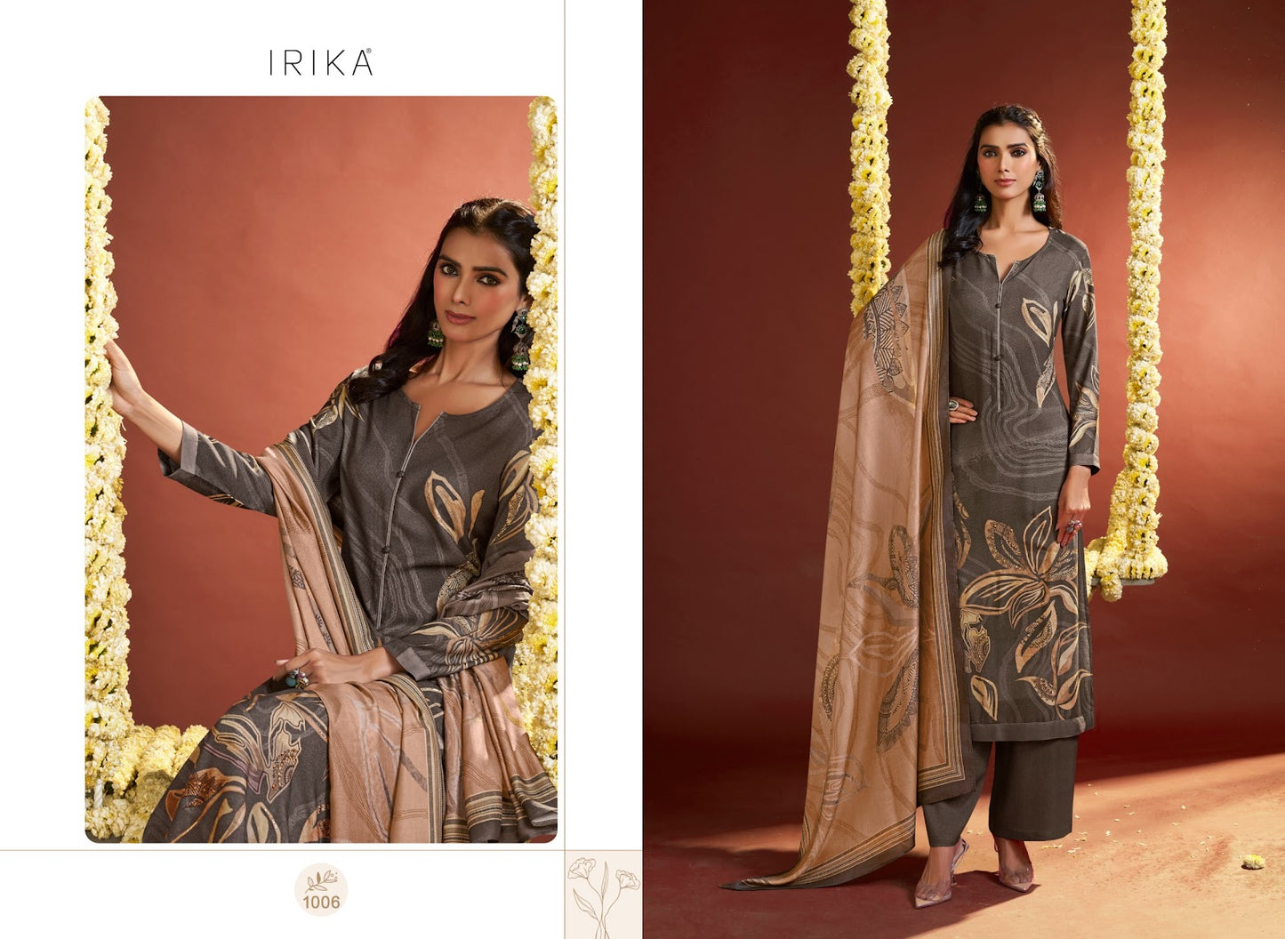 Selena Irika Pashmina Suits Supplier Gujarat
