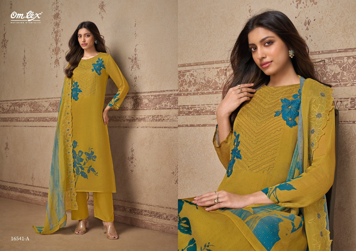 Selene Omtex Organza Pant Style Suits Wholesale Price