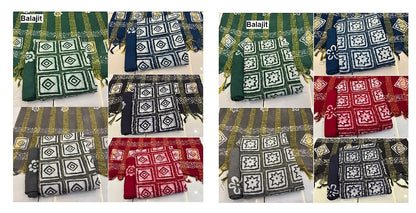 Self Batik Balajit Rayon 14Kg Salwar Suits Exporter