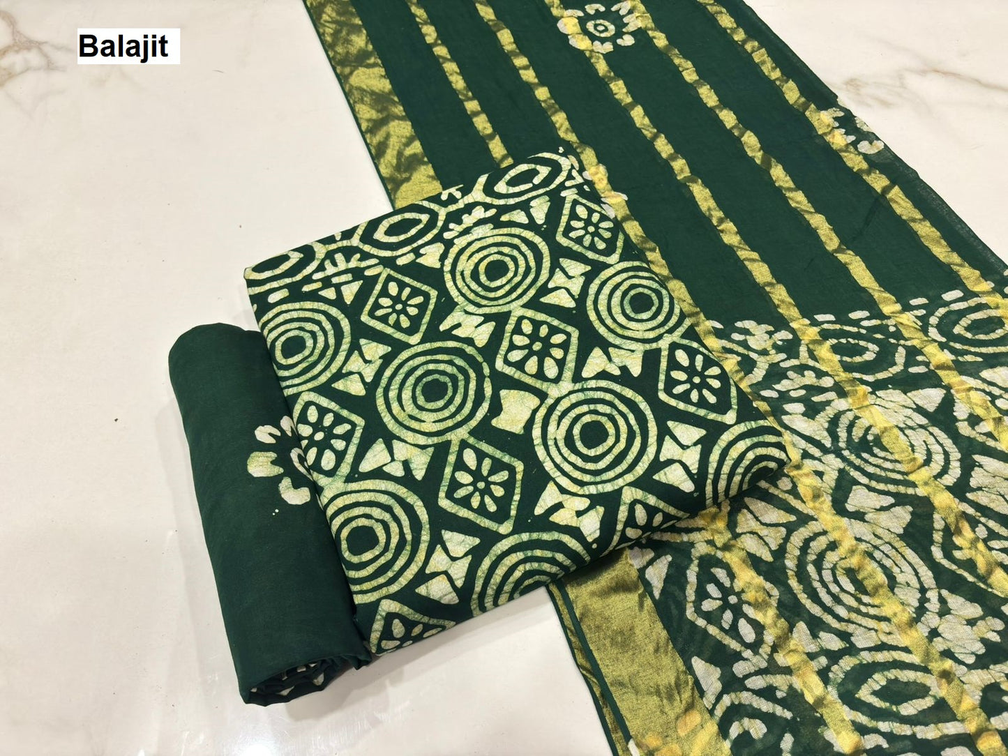 Self Matching 0407 Balajit Cotton Salwar Suits Exporter Ahmedabad