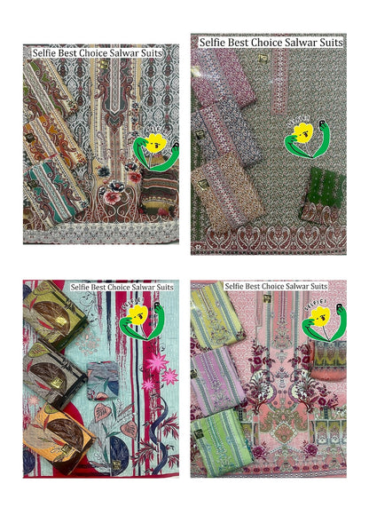 Selfie Best Choice Pure Rayon Salwar Suits Exporter India