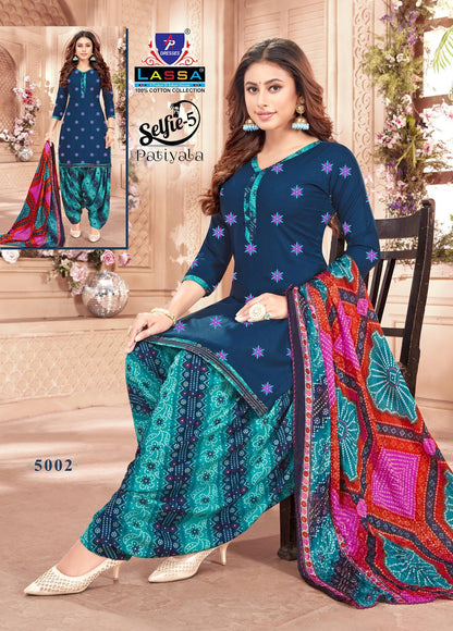 Selfie Vol 5 Patiyala Ap Dresses Cotton Dress Material Wholesaler Gujarat