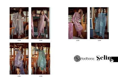 Selin Sadhana Jam Cotton Pant Style Suits Supplier Gujarat