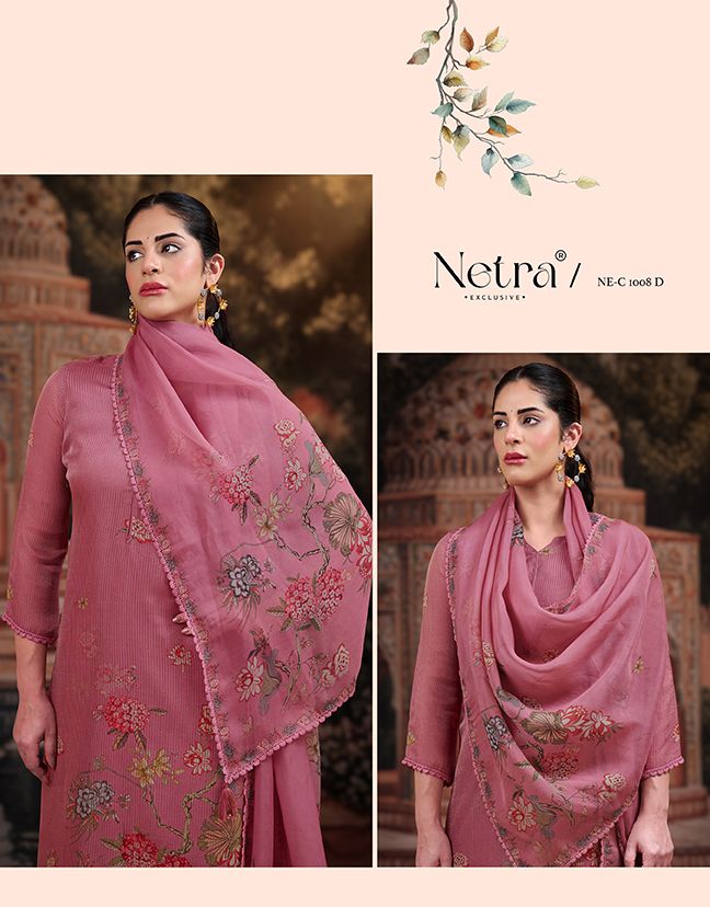 Selina Netra Organza Pant Style Suits Wholesale Price