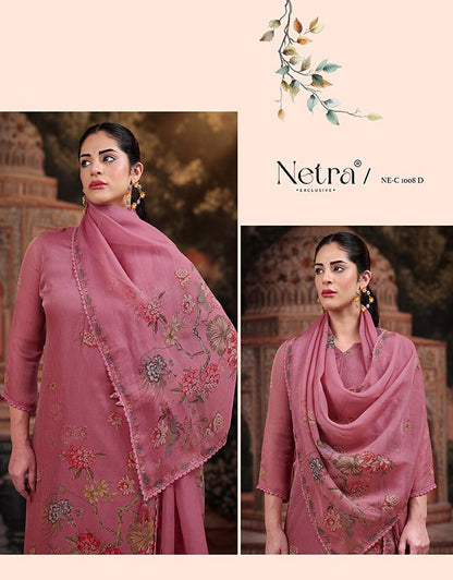 Selina Netra Organza Pant Style Suits Wholesale Price