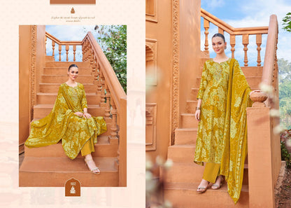 Selvina Silk Vol 16 Salvi Fashion Modal Silk Pant Style Suits Exporter India