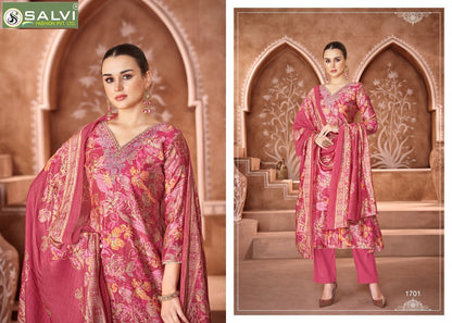 Selvina Silk Vol 17 Salvi Fashion Modal Silk Anarkali Salwar Suits Manufacturer Ahmedabad