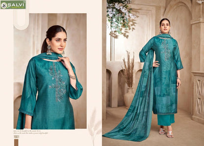Selvina Silk Vol 19 Salvi Fashion Plazzo Style Suits Wholesale Price