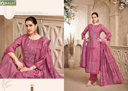 Selvina Silk Vol 19 Salvi Fashion Plazzo Style Suits Wholesale Price