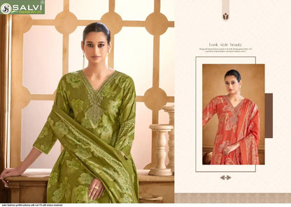 Selvina Silk Vol 20 Salvi Fashion Modal Silk Pant Style Suits Manufacturer India