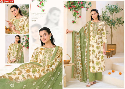 Selvina Silk Vol 26 Once Again Salvi Fashion Modal Silk Pant Style Suits Wholesale Rate